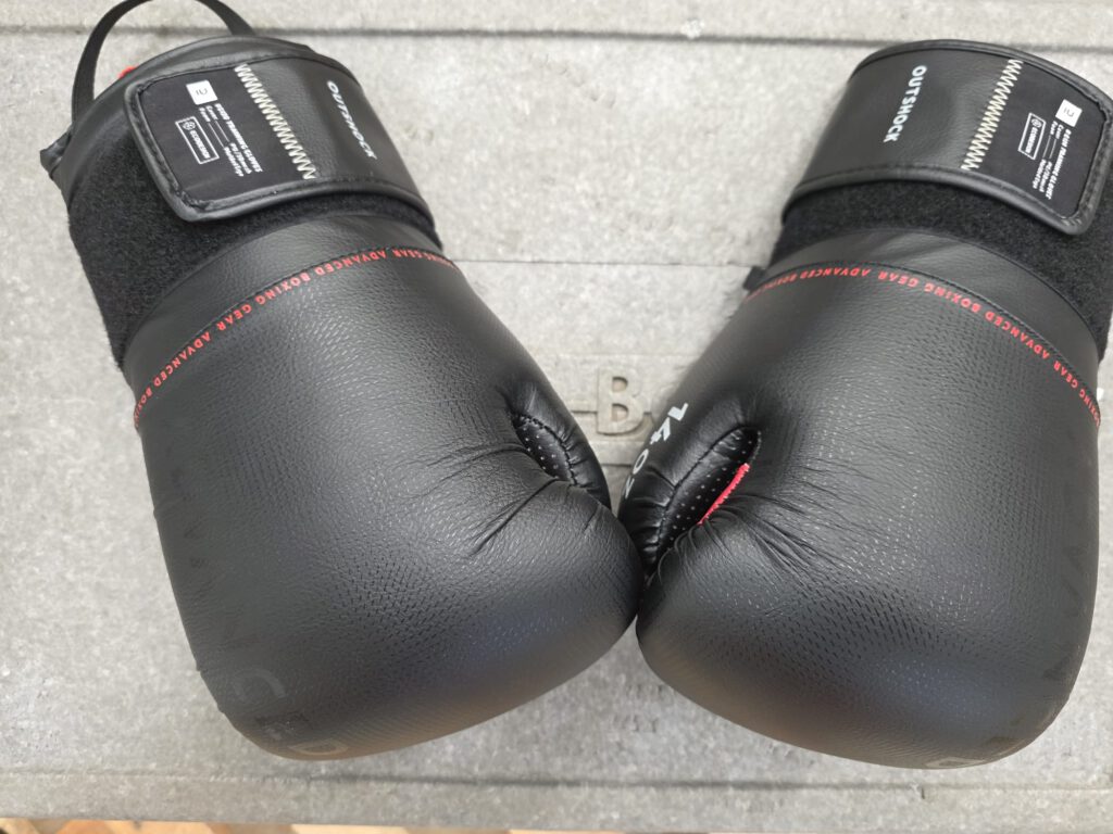 Guantes de Boxeo adulto hombre negro 14 Oz