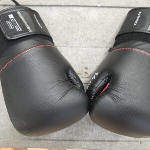 Guantes de Boxeo adulto hombre negro 14 Oz