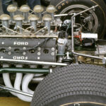 A Lotus 49 Cosworth DFV.